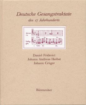 Deutsche Gesangstraktate des 17. Jahrhunderts 