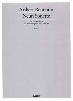 Neun Sonette der Louïze Labé 