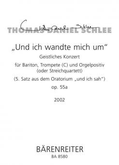 Und ich wandte mich um 2002 op. 55a 