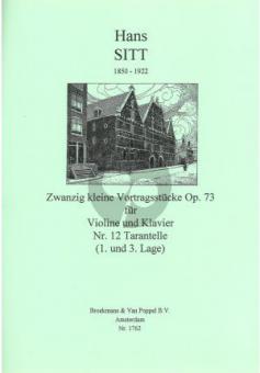 20 kleine Vortragsstücke Op. 73 No. 12 