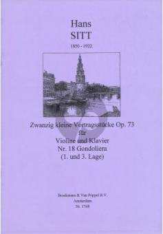 20 kleine Vortragsstücke Op. 73 No. 18 