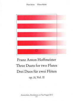 3 Duets Op. 20 Vol. 2 