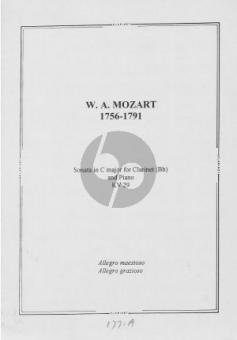 Sonate C-Major KV 29 