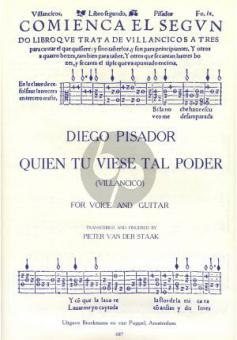 Quien tu Viese tal Poder (v/d Staak) 