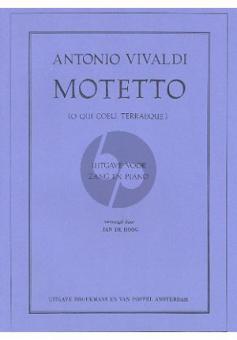 Motetto 'Qui coeli Terraeque' 