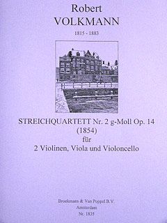 String Quartet No. 2 G Minor Op. 14 