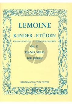 Studies For Children (Kinder Etuden) Op.37 (Joosen) 