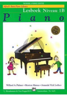 Alfred's Basic Piano Library Lesboek Niveau 1B 
