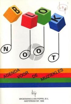 Bloknoot (Agenda voor de muziekles) 