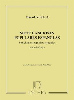 Siete Canciones populares Espagnoles 