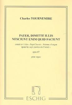 Pater, dimite illis nesciunt enim quid faciunt 