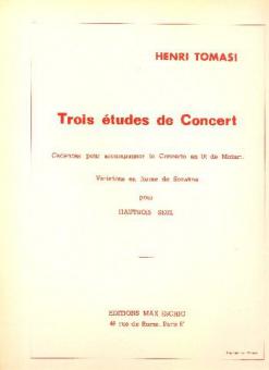 3 Etudes de concert 