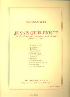 Je sais qu'il existe 