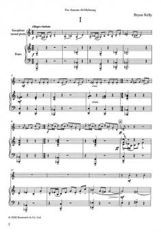 Sonatina for E Flat Saxophone and Piano 