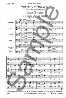 Three Madrigals No. 2 