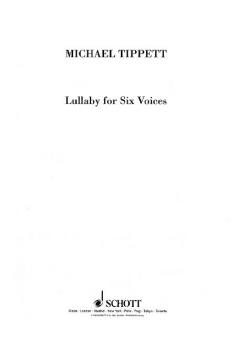 Lullaby For Six Voices Standard
