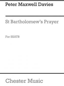 St. Bartholomew's Prayer 
