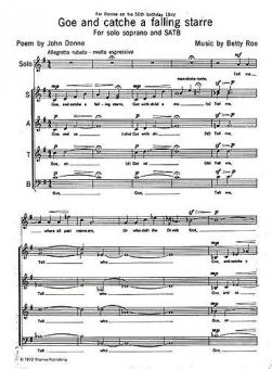 Goe And Catche A Falling Starre 