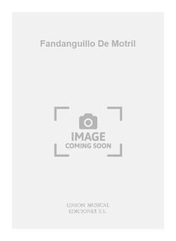 Fandanguillo De Motril For Guitar 