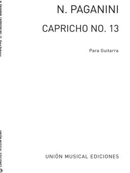 Caprice No.13 For Guitar 