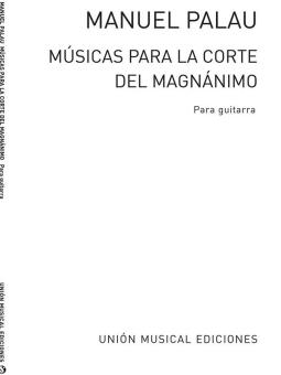 Musicas Para La Corte Del Magnanimo For Guitar 