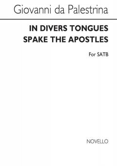 In Divers Tongues Spake The Apostles 