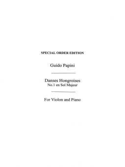 Hungarian Dance No. 1 In G 