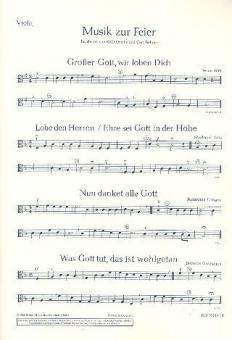 Musik zur Feier Standard