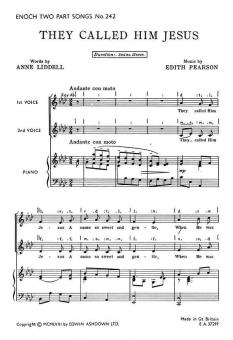 Pearson, E They Called Him Jesus 2-Part 