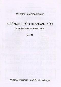 Eight Songs Op. 11 