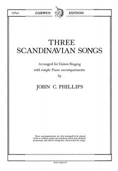 Phillips, J 3 Scandinavian Songs Unison/Piano 