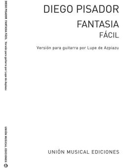 Fantasia Facil (Azpiazu) For Guitar 