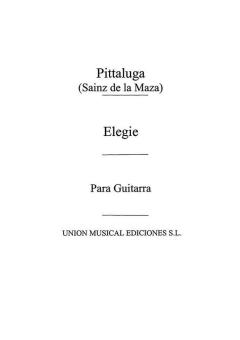 Elegia Homenaje Para La Tumba De Murnay For Guitar 