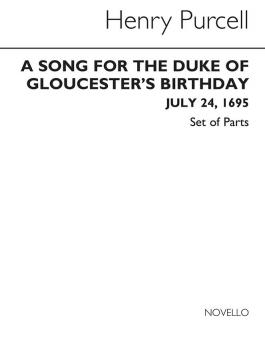 Song For The Duke Of Gloucester's Birthday 