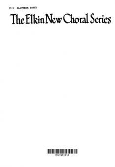 Quilter Slumber Song Unison 