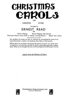 Read Angels From The Realms Of Glory SATB 