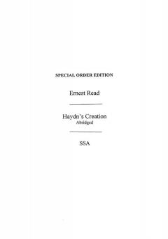 Haydn's Creation 