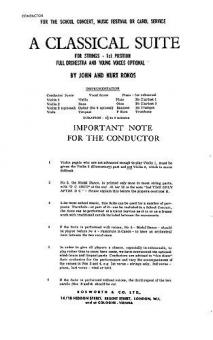 Classical Suite Orchestra (E) 