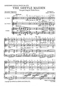 Rowley, A The Gentle Maiden SS/Piano 