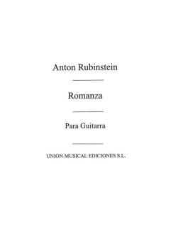 Romanza (Llobet) For Guitar 