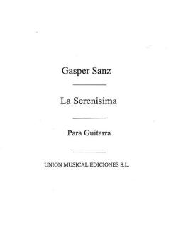 La Serenisima (Tarrago) For Guitar 