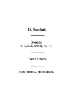 Sonata De La Suite XXVII No131 (Garcia Velasco) Guitar 