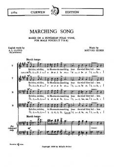 Seiber, M Marching Song TTBB 