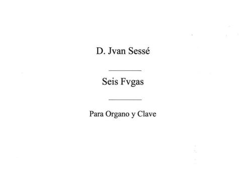 Six Fugues for Organ op. 1 