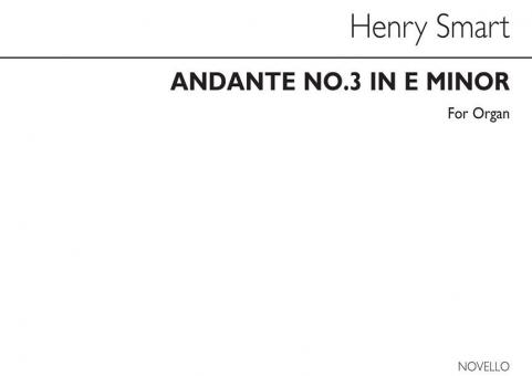 Andante No.3 In E Minor 