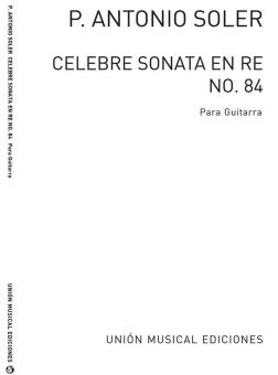 Celebre Sonata En Re No.84 (Azpiazu) For Guitar 