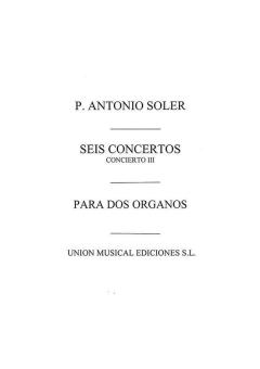Concierto No.3 for 2 Organs or 2 Pianos 