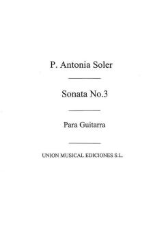 Sonata No.3 (Garcia Velasco) For Guitar 