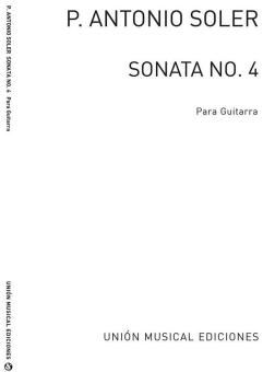 Sonata No.4 Bolero (Azpiazu) For Guitar 