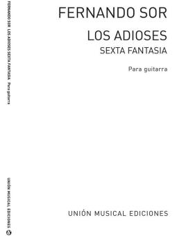 Los Adioses Sexta Fantasia For Guitar 